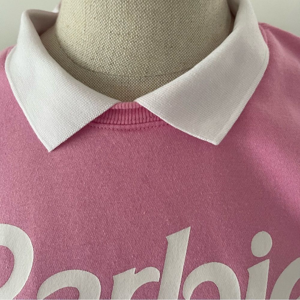 NWT Barbie crewneck with collar size M tennis - Picture 3 of 11
